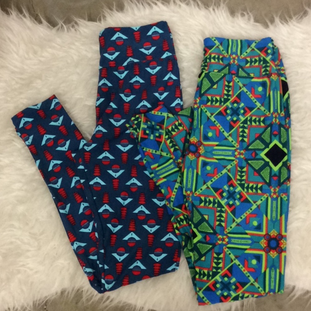 LuLaRoe basic legging bundle 2‎ pairs NWT - image 1